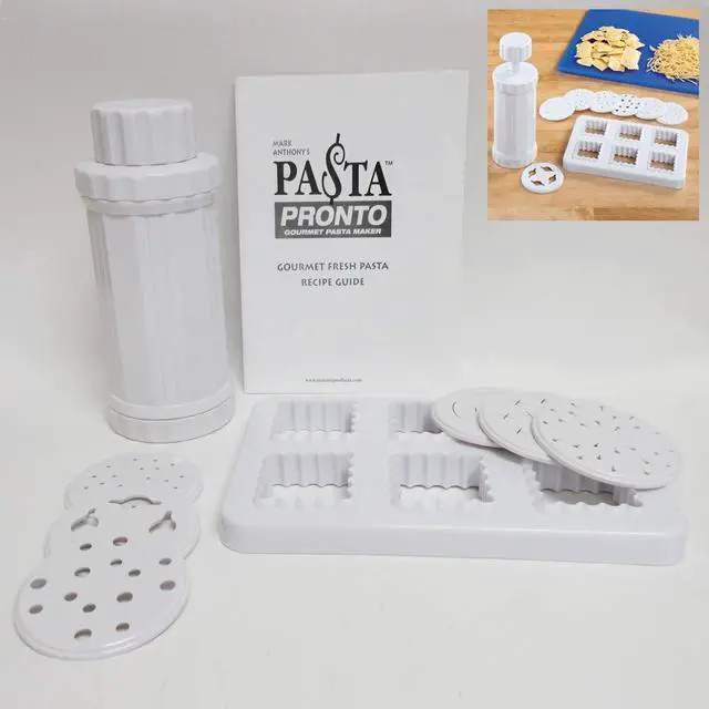 Alt view image 5 of 5 - Pasta Pronto Gourmet Pasta Maker: Fresh Pasta in Minutes