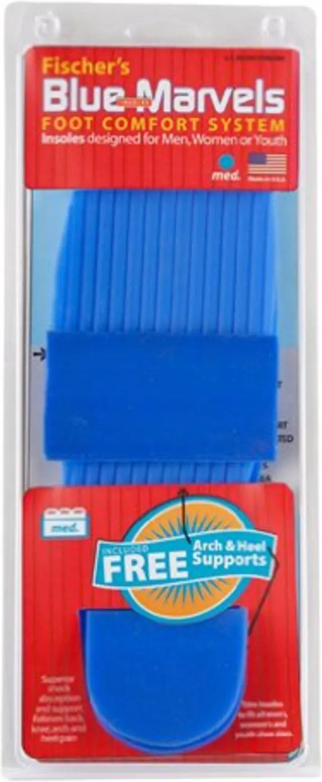 Alt view image 4 of 4 - J Fischer's Blue Marvels Insoles - Experience Superior Cushioning