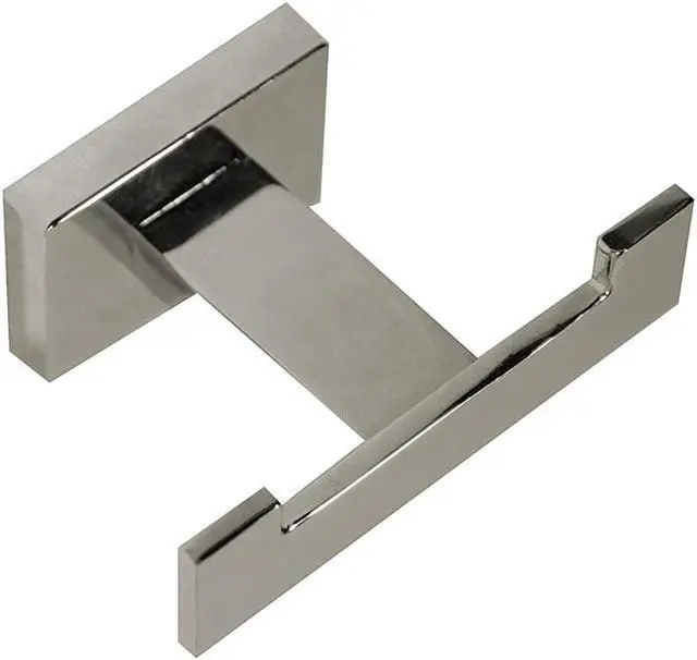 Alt view image 3 of 6 - Wall Mounted Bathroom Robe Hook - Chrome Color -  (HD-82495)