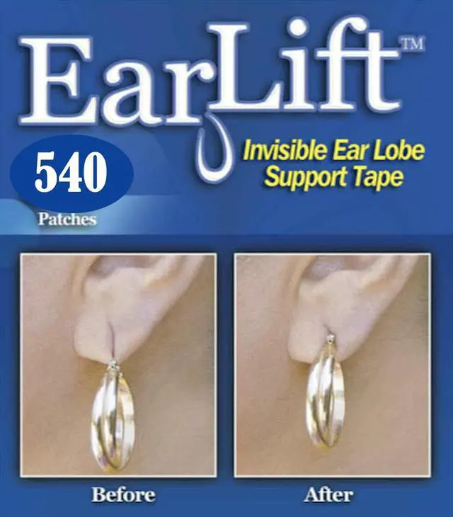 Alt view image 2 of 5 - Earlift Earring Support Patches - 9 Pack (540 patches)