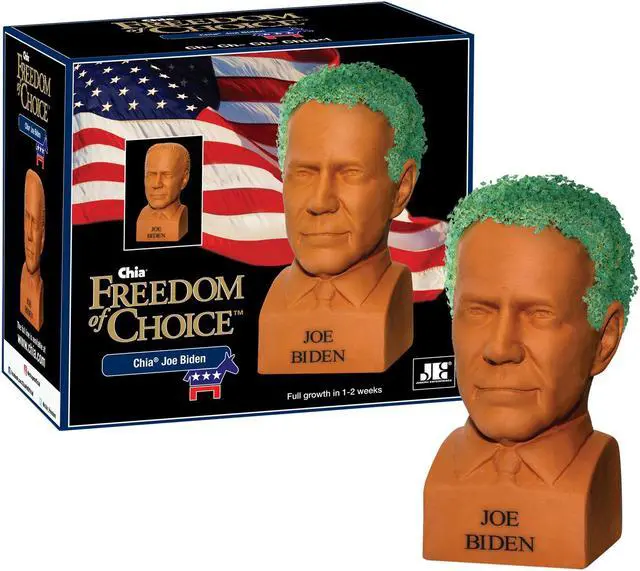 Alt view image 3 of 6 - Joe Biden Chia Pet Decorative Planter