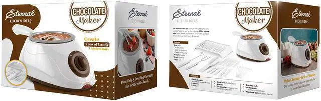 Alt view image 5 of 6 - Eternal Living Chocolate Melting Pot Kit, White