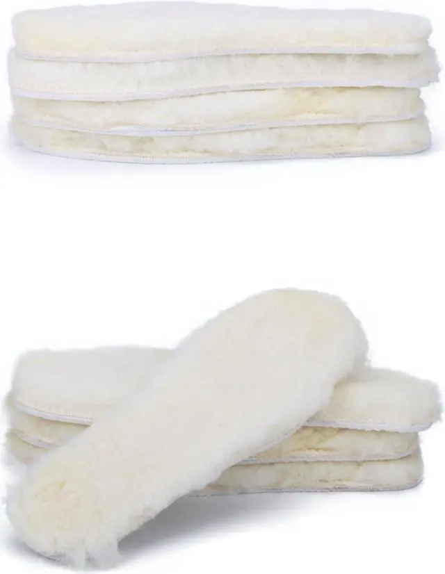 Alt view image 4 of 6 - Natural Wool Insoles-100% Real Sheepskin (Women Size: 9.5)
