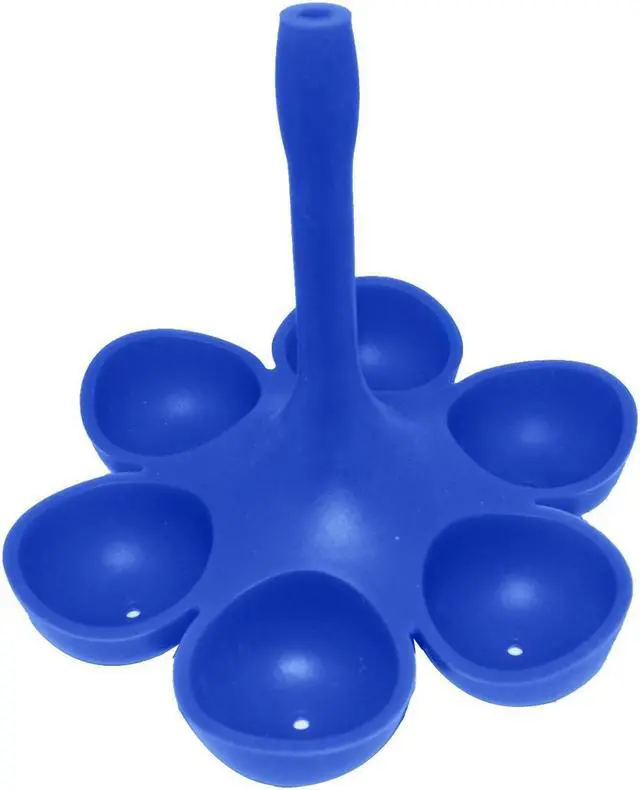 Main image of Silicone Six Egg Cooker: Perfectly Cook Six Eggs at Once