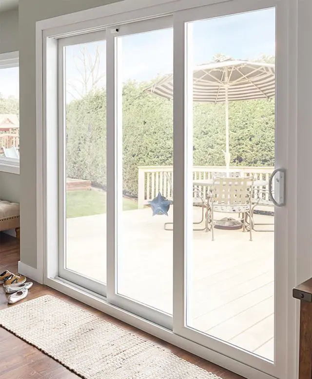 Alt view image 4 of 5 - Protection Plus- Sliding Glass Door and Window Accessory -Clear -2 Pack