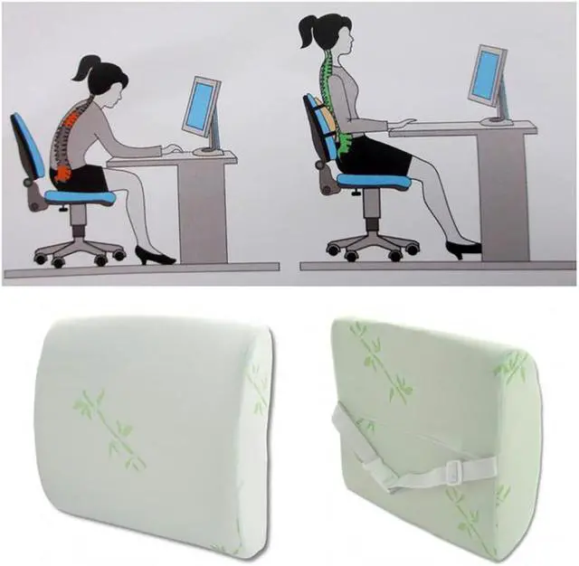 Alt view image 4 of 5 - Supportive Foam Back Support Pillow