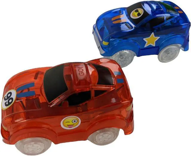 Alt view image 5 of 7 - Magic Tracks Deluxe Kit - 2 Cars