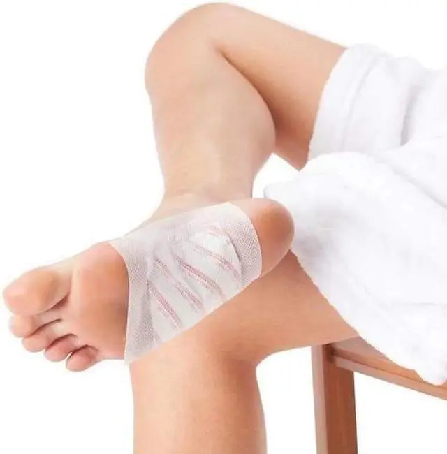 Alt view image 2 of 4 - Chikusaku Gold Super Bamboo Vinegar Foot Detox Patches - 32 Pack