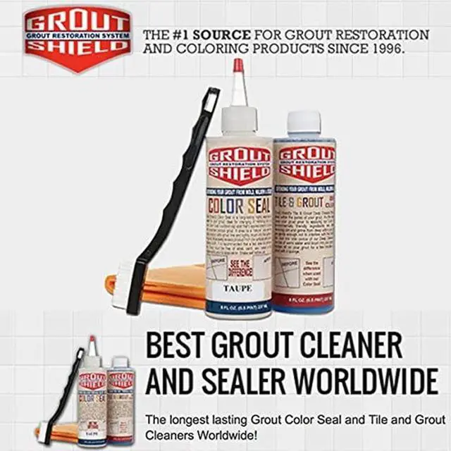 Alt view image 3 of 5 - Grout Shield Grout Restoration System- (Black)