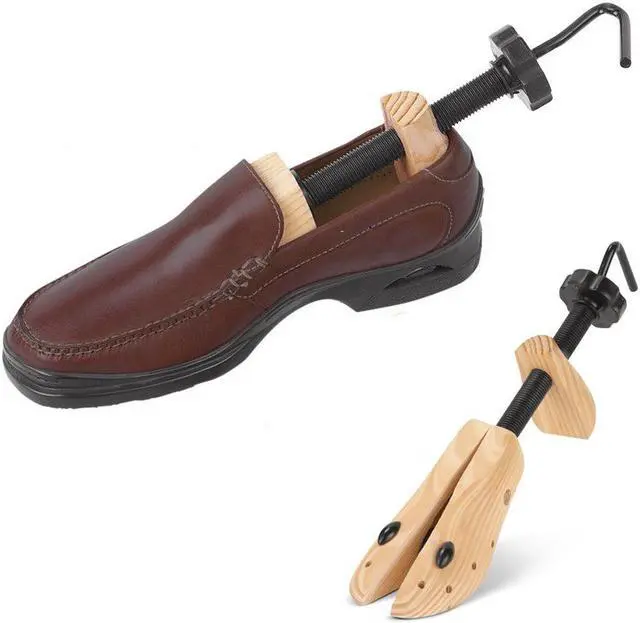 Main image of Wooden Shoe Stretcher - Large Size (2 Pack) for Comfort