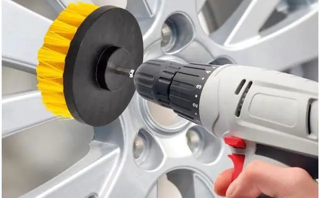 Alt view image 5 of 7 - Drill Brush Set - Power Scrubber - 3 Pieces