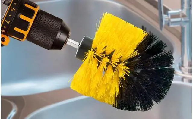 Alt view image 7 of 7 - Drill Brush Set - Power Scrubber - 3 Pieces