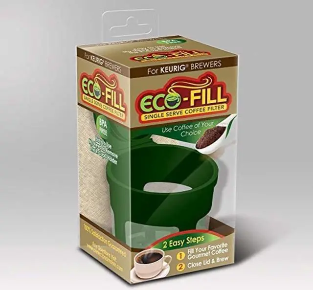 Alt view image 2 of 3 - Perfect Pod Eco-Fill Refillable Capsule for K-cup Brewers- 4 Pack