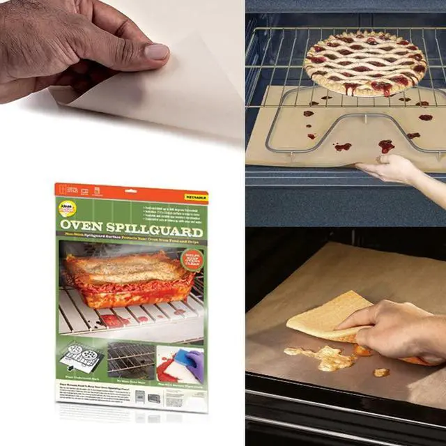 Alt view image 2 of 5 - Non-Stick Spillguard Oven Protector [17.5" x 13"]