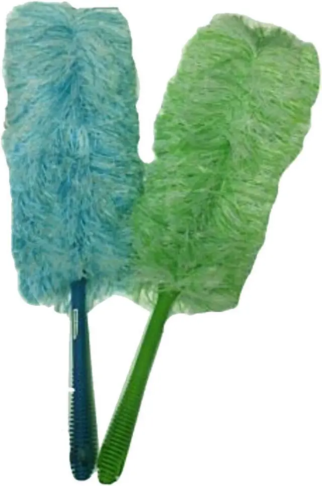Alt view image 4 of 4 - Chenille Microfiber Yarn Dusters - Versatile Cleaning Tools (2-Pack)