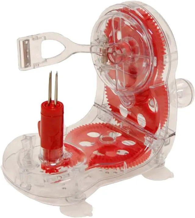 Alt view image 4 of 11 - Starfrit092999-006-red1 Apple Peeler