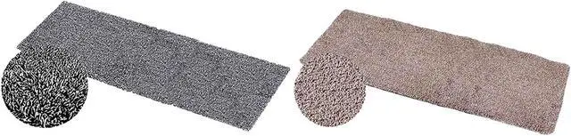 Alt view image 4 of 5 - Clean Stepping Mud & Dirt Trap Runner Gray 24x60 Inch