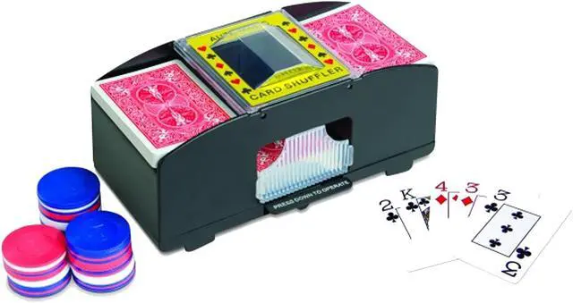 Alt view image 2 of 7 - 2 Deck Card Shuffler