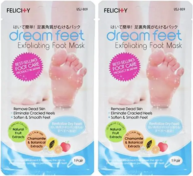 Main image of Dream Feet Exfoliating Foot Mask (Two Pair)