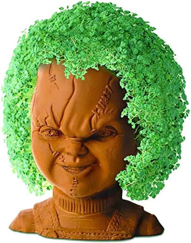 Alt view image 2 of 3 - Chia Pet Planter - Chucky