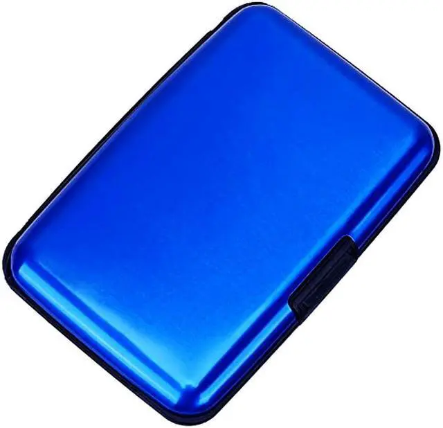 Main image of Security Credit Card Wallet - RFID Protection - Blue