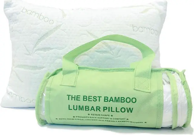 Alt view image 4 of 4 - The Best Bamboo Lumbar Pillow [Rectangle]