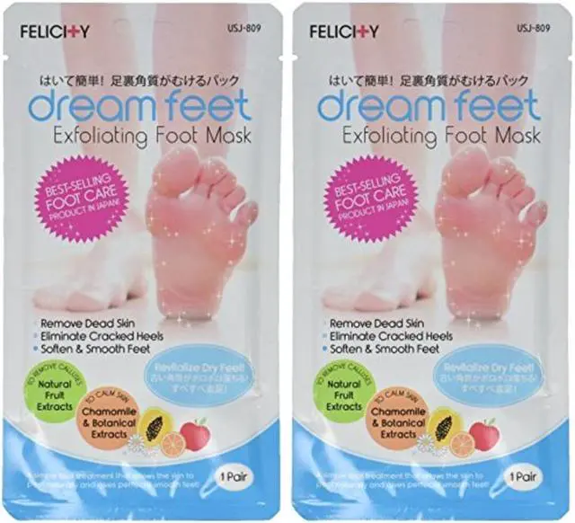 Main image of Felicity Dream Exfoliating Foot Mask, 2 Pair