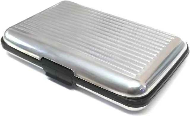 Main image of Scan Safe Wallet - Ultimate Protection Against Identity Theft (Silver)