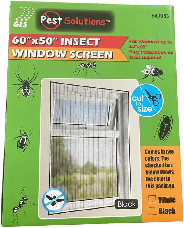 Main image of Insect Window Screen: 60" x 50" [White]