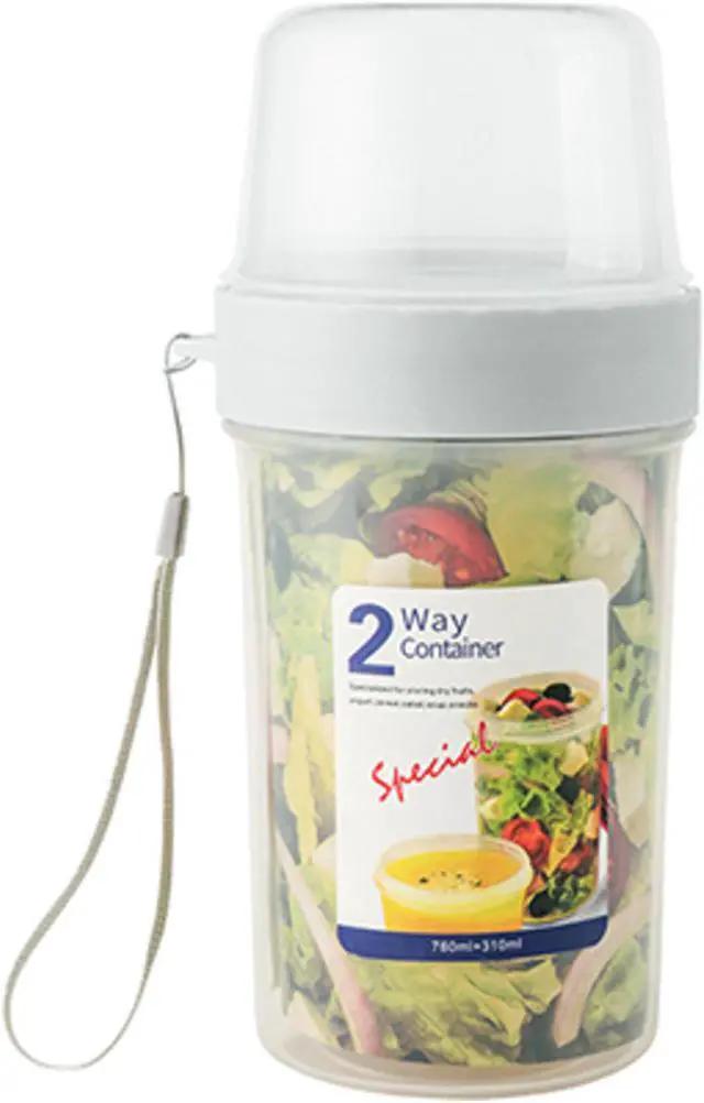 Main image of 2-Way Meal Prep Container with Detachable Top - 760 mL
