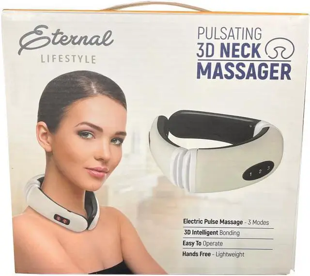 Alt view image 4 of 5 - Eternal Stress Relief Pulsating Neck Massager