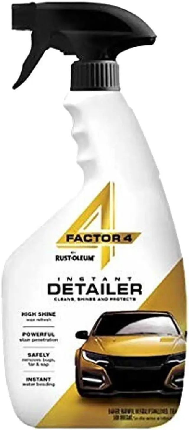 Alt view image 3 of 5 - Rust-Oleum 340450 Factor 4 Instant Spray Car Detailer