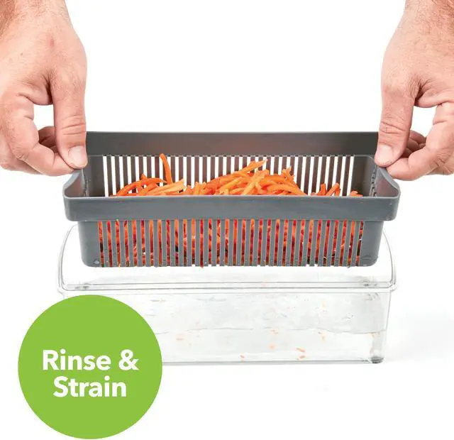 Alt view image 3 of 5 - 14-Piece Veggie Multi-Function Chopper/Slicer