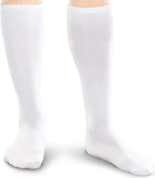 Main image of Miracle Socks - Antifatigue Compression Socks in White, Large/X-Large