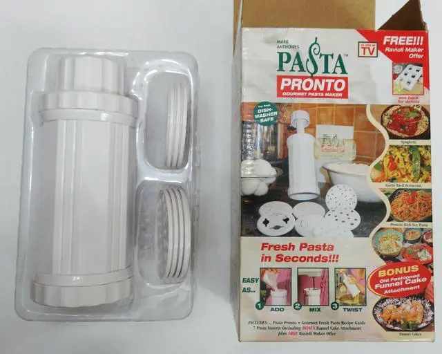 Alt view image 4 of 5 - Pasta Pronto Gourmet Pasta Maker: Fresh Pasta in Minutes