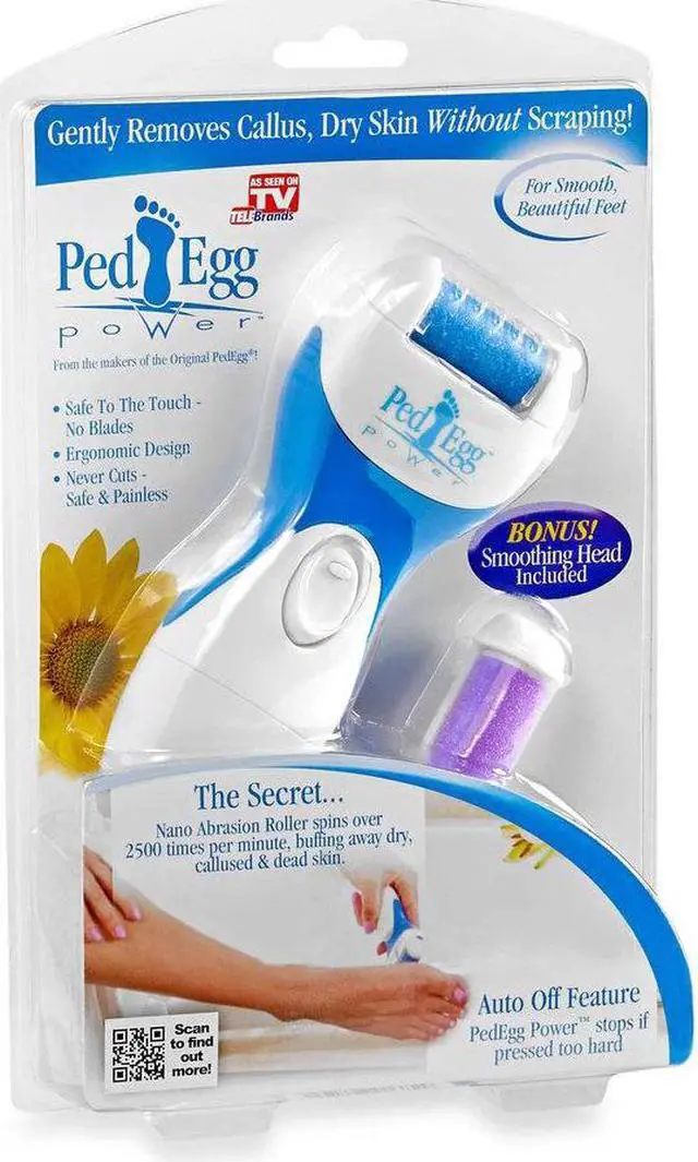 Alt view image 2 of 6 - Ped Egg Power Cordless Electric Callus Remover
