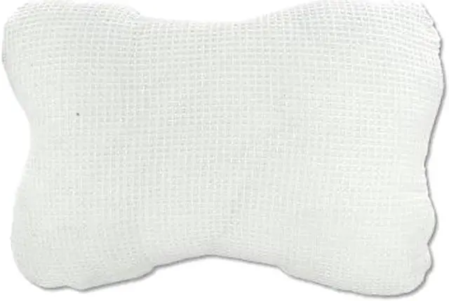Alt view image 6 of 7 - Soft Cloth Bath Pillow with Suction Cups
