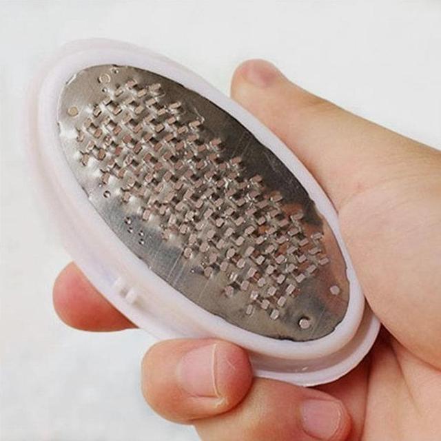 Alt view image 3 of 6 - Egg Shaped Pedicure Ergonomic Foot File and Callus Remover