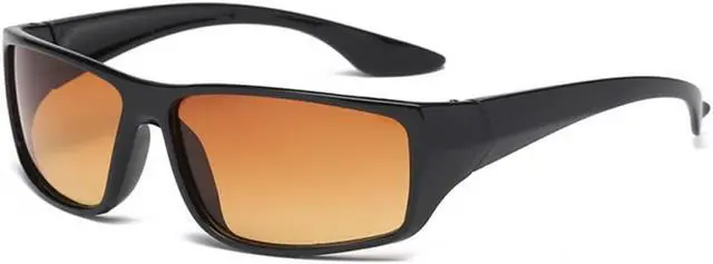 Alt view image 3 of 6 - HD Vision  Sunglasses- Unisex- Black