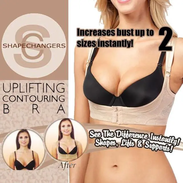 Alt view image 5 of 5 - Shapechangers Uplifting and Contouring Bra by Viatek