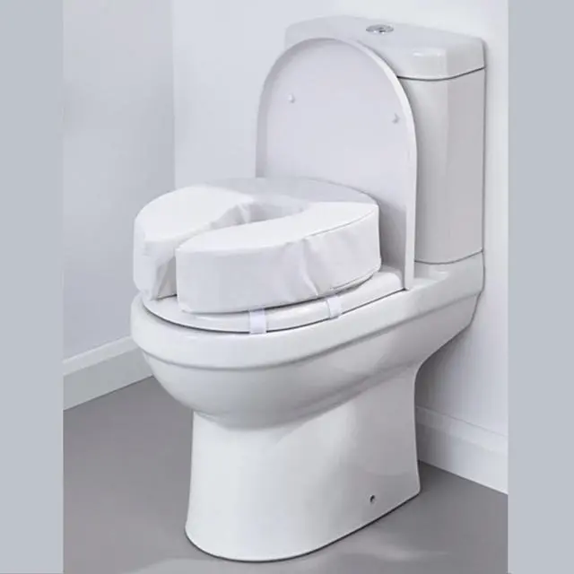 Alt view image 3 of 7 - Thick Padded Toilet Cushion  4" Height for Maximum Comfort