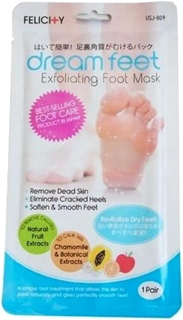 Alt view image 3 of 5 - Dream Feet Exfoliating Foot Mask (Two Pair)