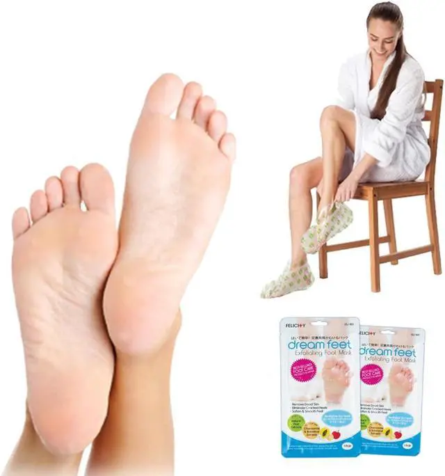 Alt view image 3 of 6 - Felicity Dream Exfoliating Foot Mask, 2 Pair