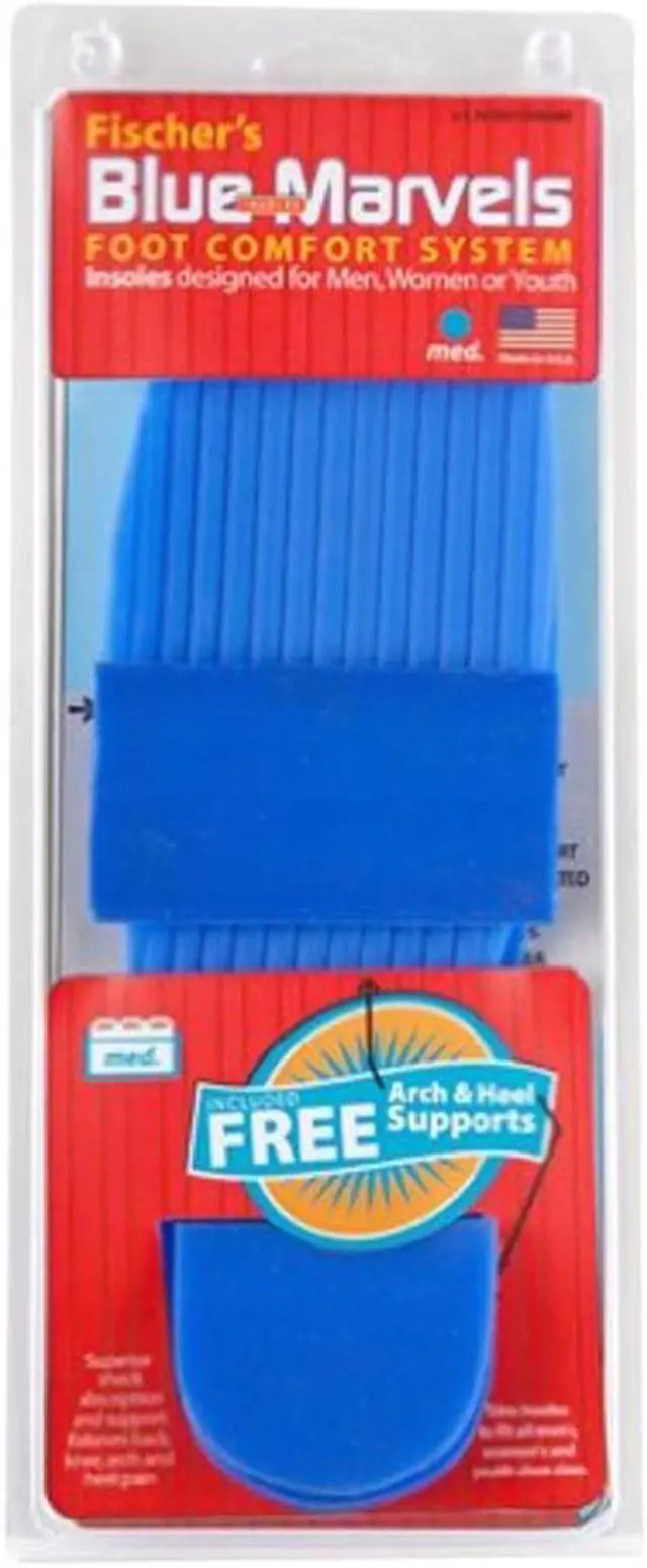 Alt view image 3 of 4 - J Fischer's Blue Marvels Insoles - Experience Superior Cushioning
