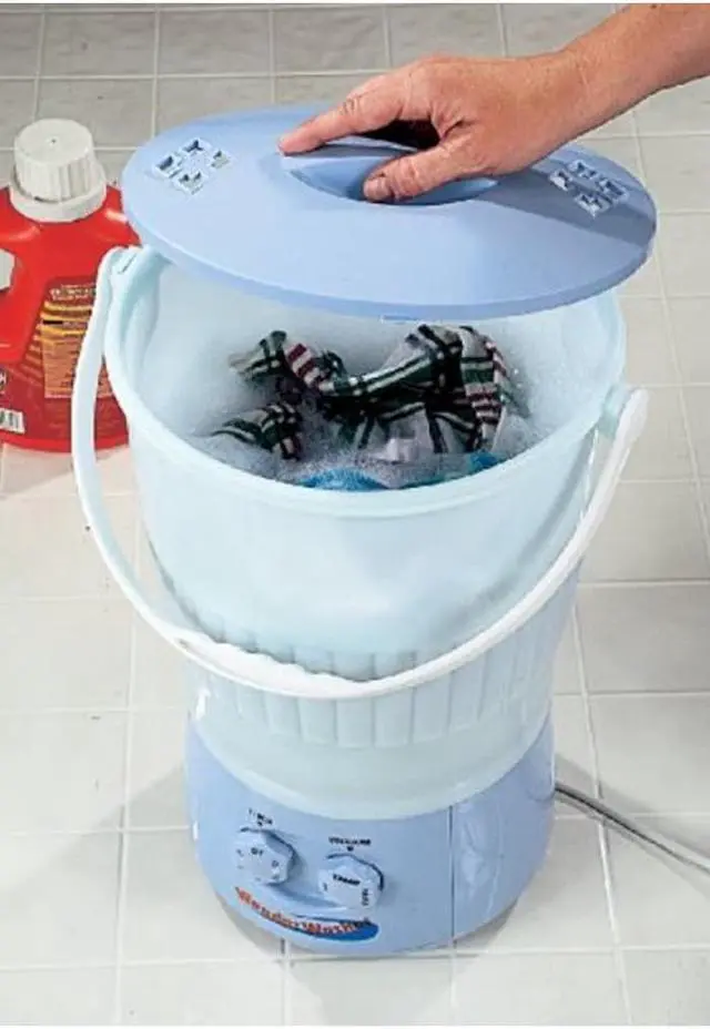 Alt view image 3 of 4 - Wonder Washer - Mini Clothes Portable Washing Machine