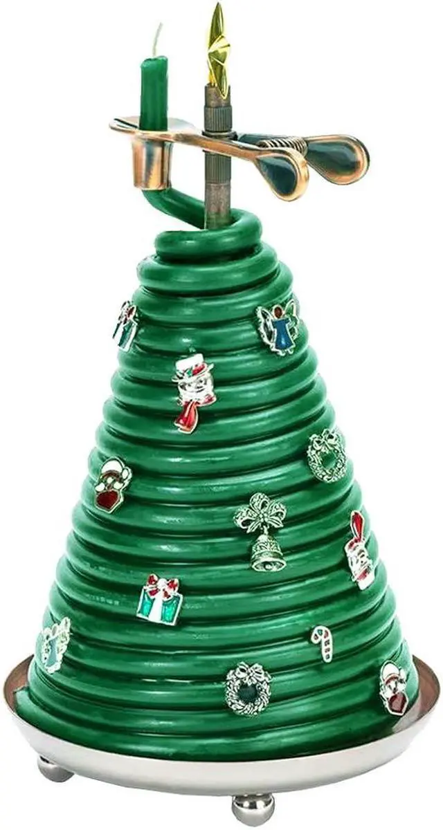 Alt view image 7 of 7 - Candle by the Hour - 80 Hour Christmas Tree  (20650B)