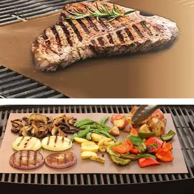 Alt view image 5 of 6 - Eternal Copper Infused Baked & Grill Mat - 2 Pack