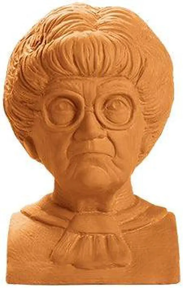 Alt view image 9 of 9 - Golden Girls Chia Pet Sophia Decorative Pottery Planter