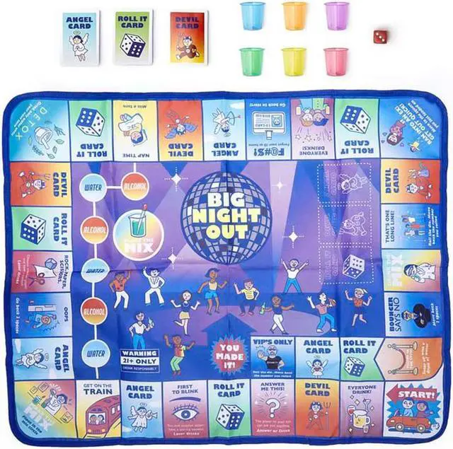 Alt view image 4 of 6 - Big Night Out Party Game
