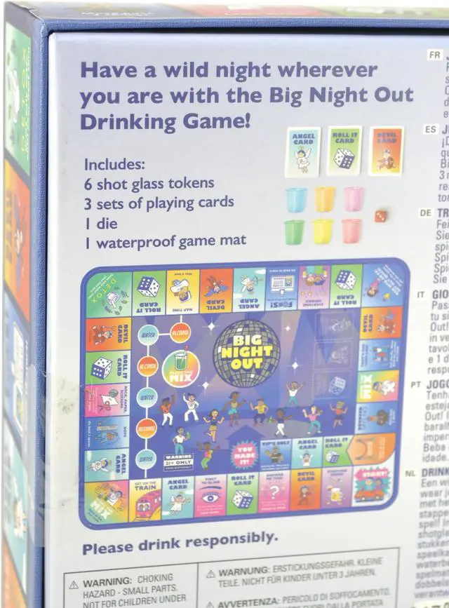 Alt view image 3 of 6 - Big Night Out Party Game